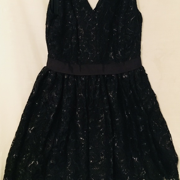 NWT Robert Rodriguez Black Lace Party Dress, Size 8 - Picture 2 of 6